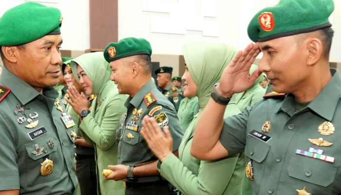 Dandim Depok Kolonel Inf Iman Widhiarto Naik Pangkat