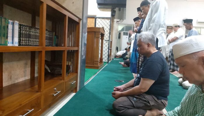 Jaga Ukhuwah Islamiyah, Babinsa Beji Timur Ikut Tarling