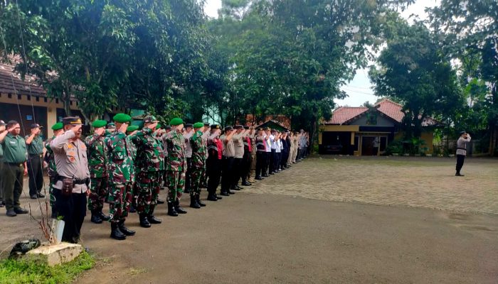 Personel Koramil 04/Bojonggede Siap Amankan Mudik Lebaran 2024