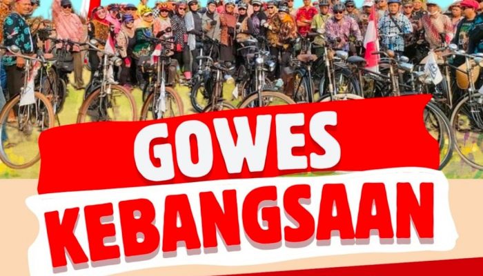 PWI Kota Depok Bersama Bike to Work Gelar Gowes Kebangsaan 