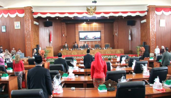 DPRD Depok Gelar Rapat Paripurna Istimewa Rayakan HUT RI ke-79